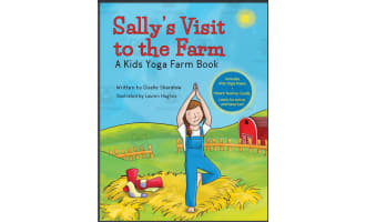 Kids Yoga Stories: Yoga Books for Kids - Sally's Visit to the Farm eBook