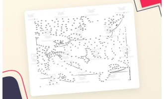 Killer Whale Dot-to-Dot
