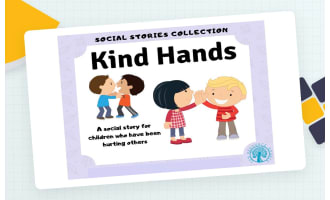 Kind Hands Social Story – Gentle Hands Resource