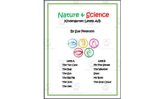 Kindergarten (A-B): Nature and Science Topics