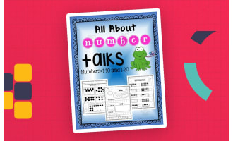 Kindergarten and 1st Grade All About Numbers / Number Sense for Numbers 1-10 and 1-20