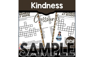 Kindness Crossword: 1 Page Sample (PDF)