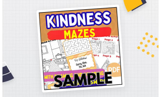 Kindness Maze: 1 Page Sample (PDF)