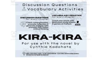 "Kira-Kira" Discussion & Vocabulary