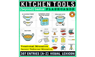 Kitchen Cooking Tools Equipment Flashcards Catalog