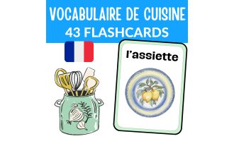 Kitchen Flashcards in French
