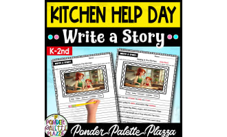 Kitchen Help Day : Write a Story - Mother's Day Activity