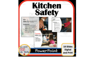 Kitchen Safety - Lesson and Worksheet