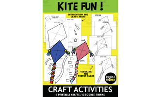 Kite Fun | 2 Paper Craft Activities