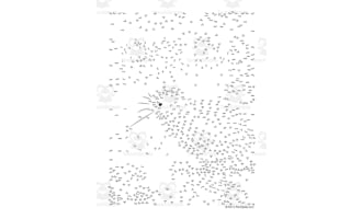 Kiwi Bird Extreme Difficulty Dot-to-Dot / Connect the Dots PDF