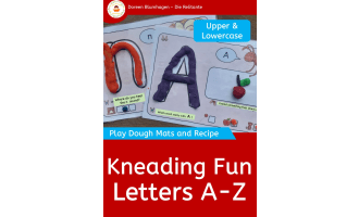 Kneating Fun - Play Dough - Letters and Phonics - Alphabet A-Z