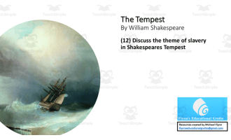 KS4 Literature: (12) ‘The Tempest’ – Guided Essay Writing ii