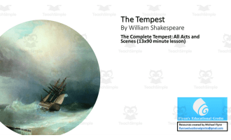 KS4 Literature: ‘The Tempest’ – Complete Bundle (13x90 minute lessons