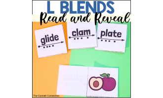 L Blends Read and Reveal Blending Cards
