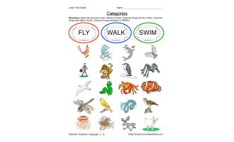 L.1.5 Common Core Worksheet
