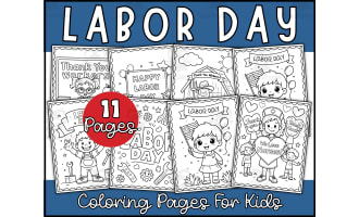 Labor Day Coloring Pages | Community Helpers Coloring Pages
