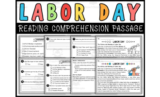 Labor Day Reading Comprehension Passage and Questions