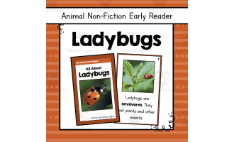 Ladybugs Early Reader Nonfiction Book