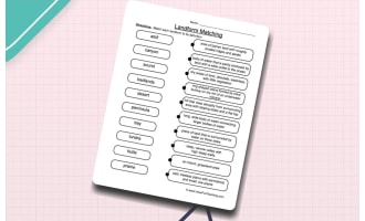 Landform Definitions Worksheet