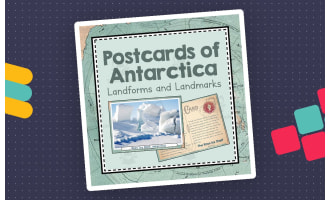 Landmarks and Landforms of Antarctica |  Continent of  Antarctica Unit Study