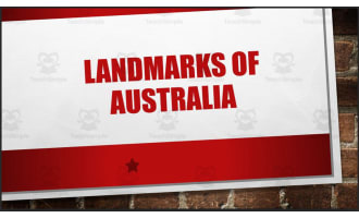 Landmarks of Australia PowerPoint