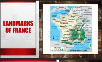 Landmarks of France PowerPoint