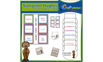 Langston Hughes Interactive Foldable Booklets – EBOOK