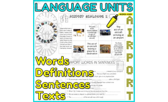 Language Units Packs Reading and Writing | AIRPORT