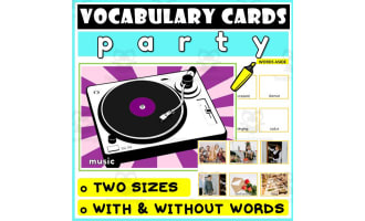 Language Vocabulary Flashcards ESL 36