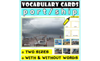 Language Vocabulary Flashcards ESL 39