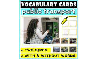 Language Vocabulary Flashcards ESL 41
