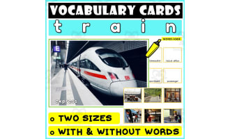 Language Vocabulary Flashcards ESL 52