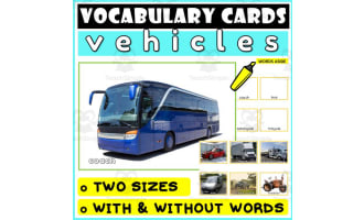 Language Vocabulary Flashcards ESL 54