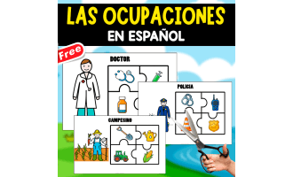 LAS OCUPACIONES EN ESPAÑOL | SPANISH OCCUPATIONS | PUZZLE