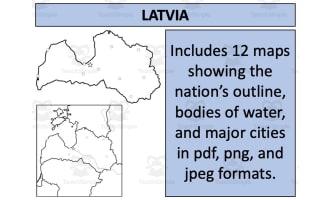 Latvia Map Resources