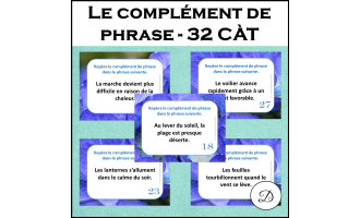 Le complément de phrase - 32 CÀT / French Grammar