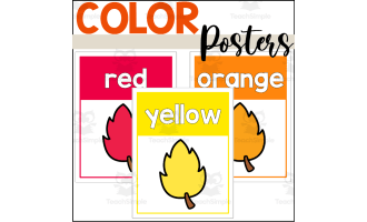 Leaf Color Posters