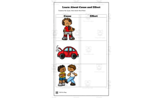 Learn About Cause and Effect Worksheet