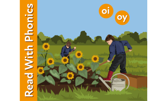 Learn oi and oy (enjoy and spoilt).