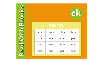 Learn Phonic Sound CK - Play Bingo and Snap