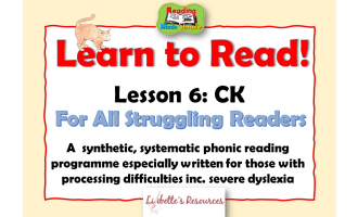 Learn to Read: Lesson 6: CK