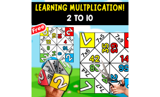 LEARNING MULTIPLICATION | 1 TO 10 | FUNNY GAME