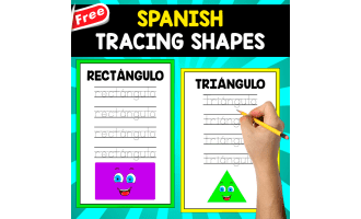 LEARNING SPANISH | TRACING SHAPES