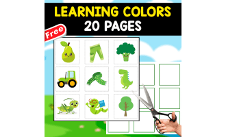 LEARNING THE COLORS | FREE CUTTING ACTIVITY