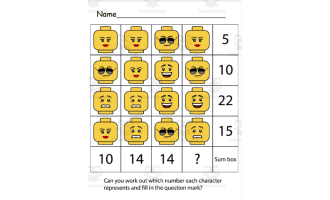 Lego-Themed Sudoku Puzzle