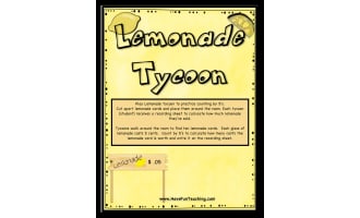 Counting Fives Worksheet by Teach Simple