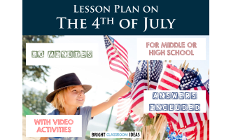 Lesson Plan on The 4th of July