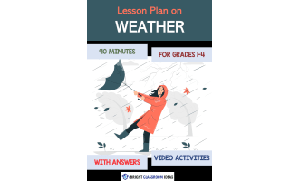 Lesson Plan on The Weather - Grades 1-4