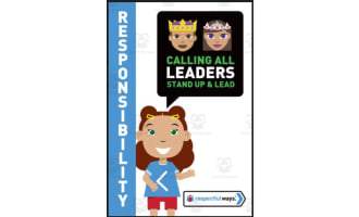 Let's Chat Conversation Cards | "Calling All Leaders, Stand Up and Lead"