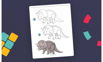 Let's Draw Things That Go Roar! Activity Book